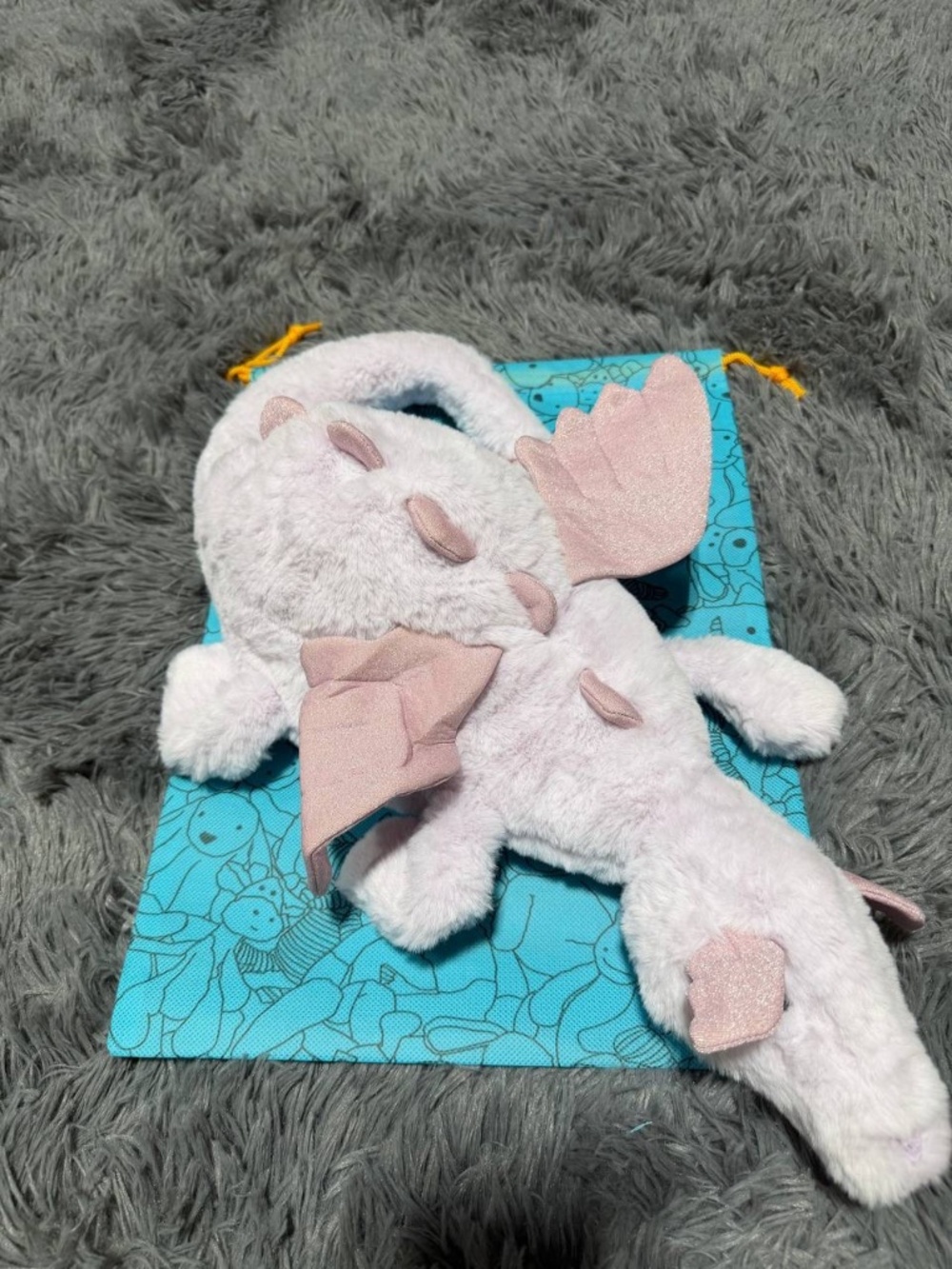 Jellycat Lavender Dragon Large Size